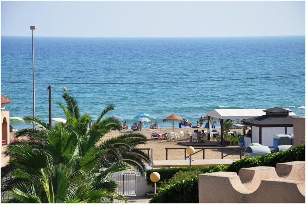 Vila Precioso Duplex Con Piscina, En 1ª Linea De Playa El Puerto de Mazarrón Exteriér fotografie