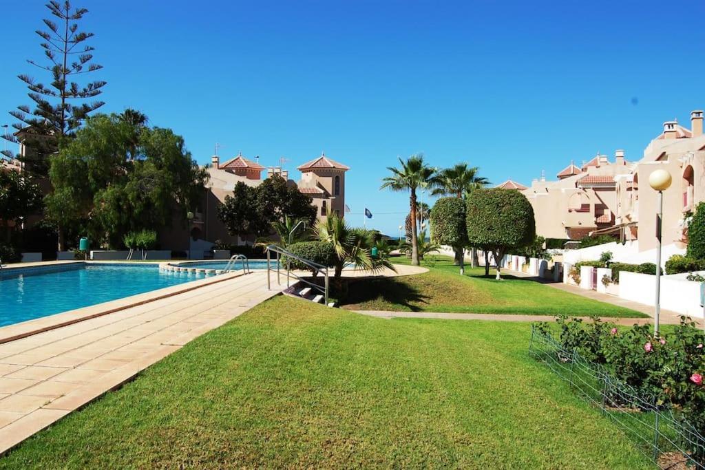 Vila Precioso Duplex Con Piscina, En 1ª Linea De Playa El Puerto de Mazarrón Exteriér fotografie