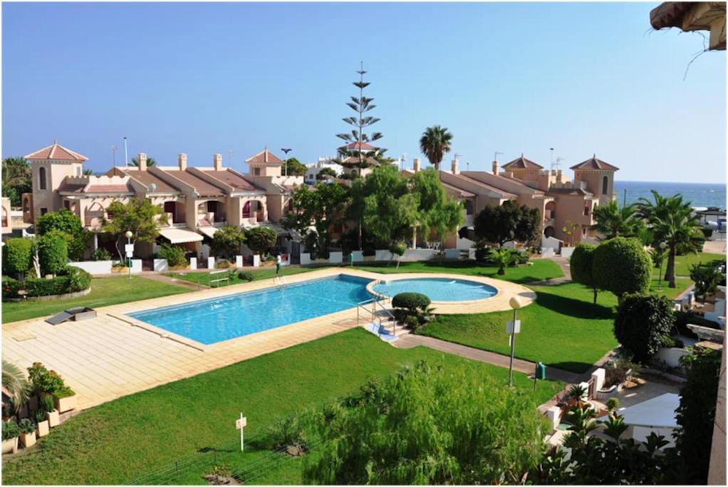 Vila Precioso Duplex Con Piscina, En 1ª Linea De Playa El Puerto de Mazarrón Exteriér fotografie